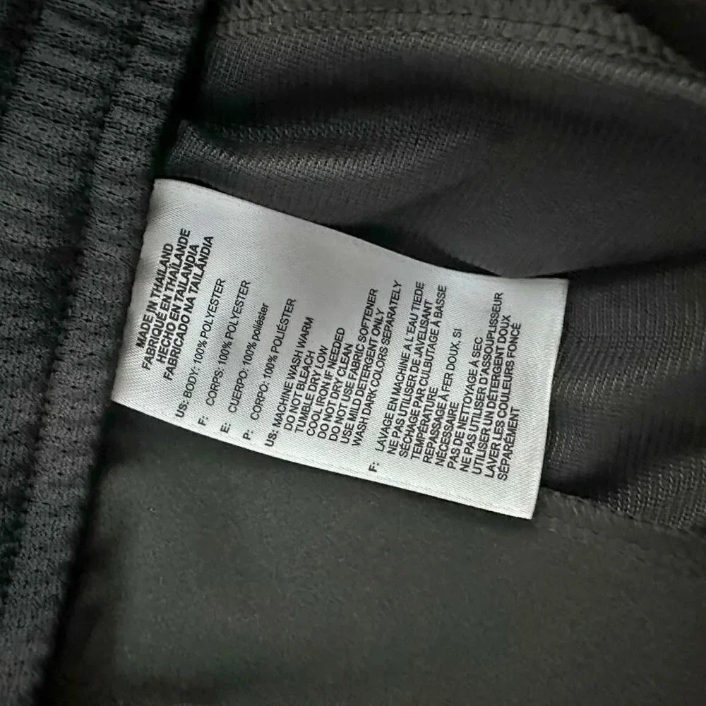 ADIDAS | Men's Dark Gray Jogger Athletic Training Track Pants Logo | Size Large - Picture 7 of 8