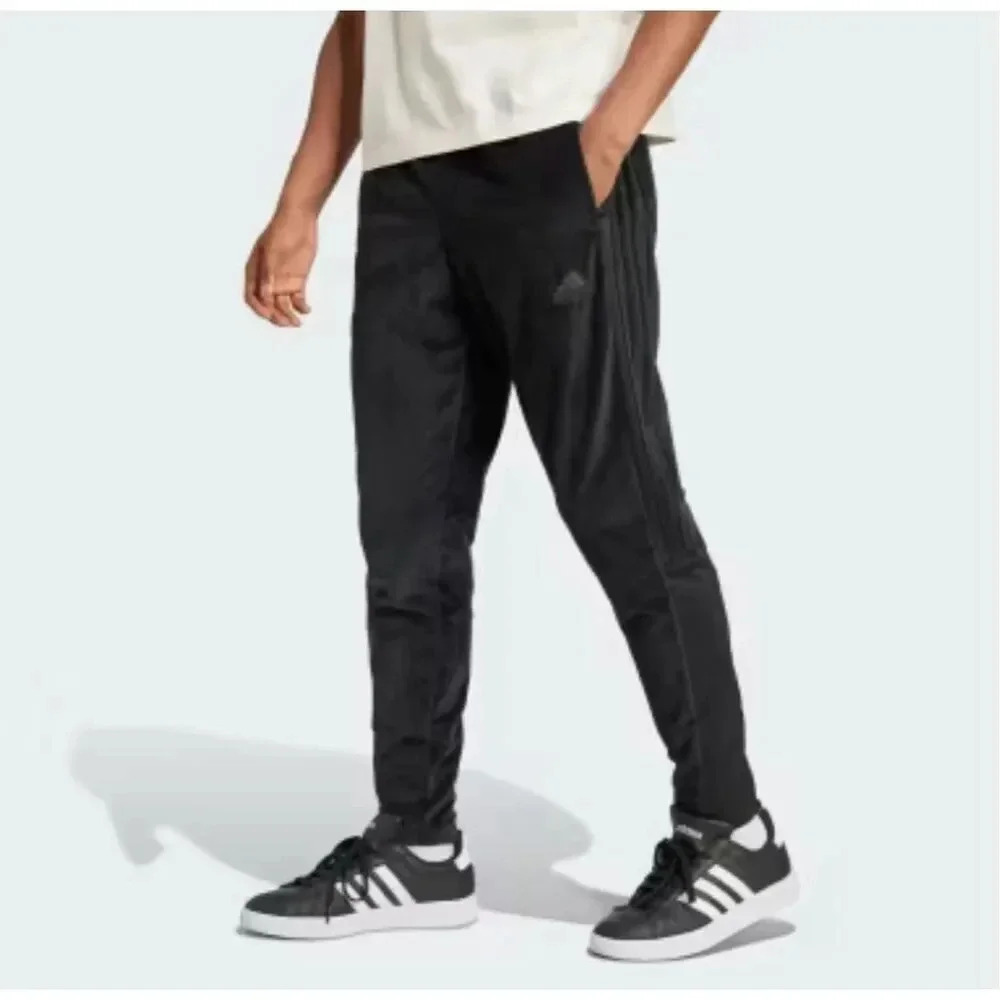 ADIDAS | Men's Dark Gray Jogger Athletic Training Track Pants Logo | Size Large - Picture 8 of 8