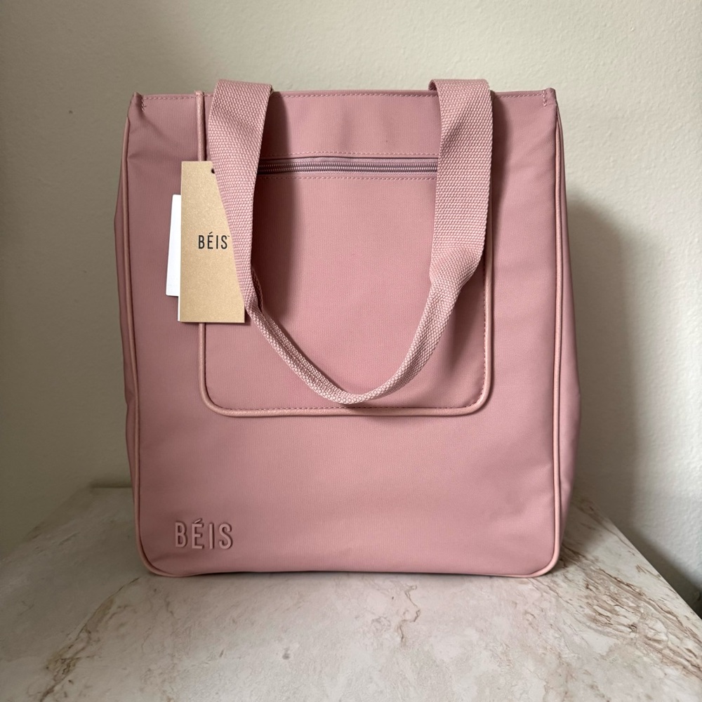 BEIS North to South Tote - Atlas Pink
