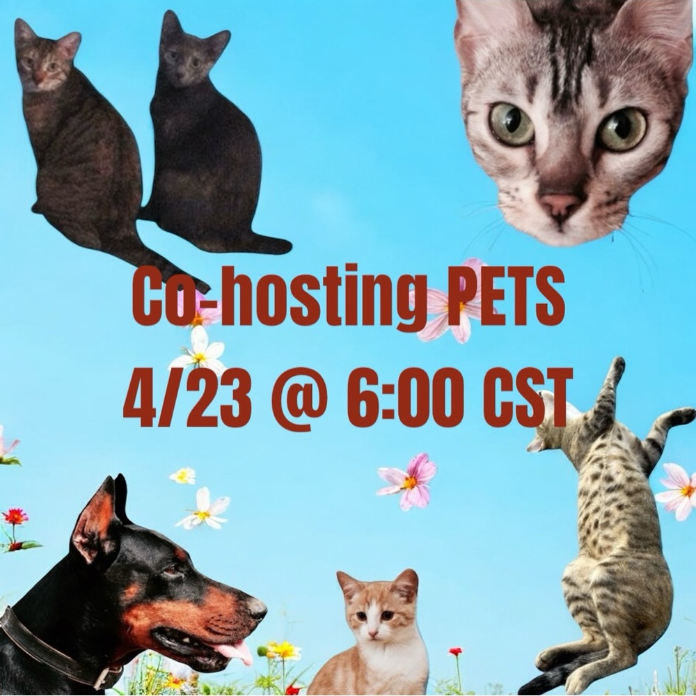 COPY - Cohosting EVERYTHING PETS Posh Party - 11/30 at 6:00 CST Sign up for a h…