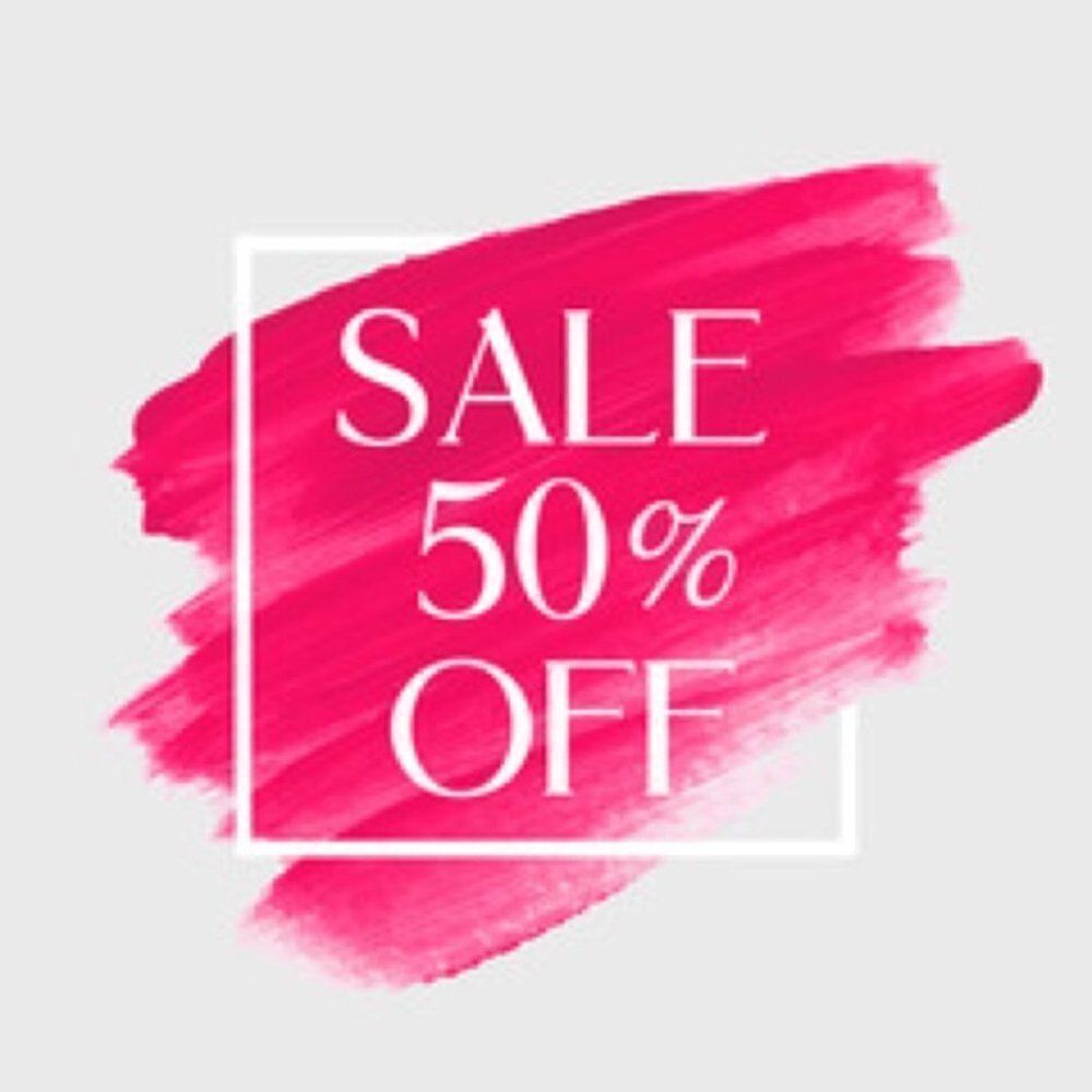 Bundle any 2 items and save 50% off!!