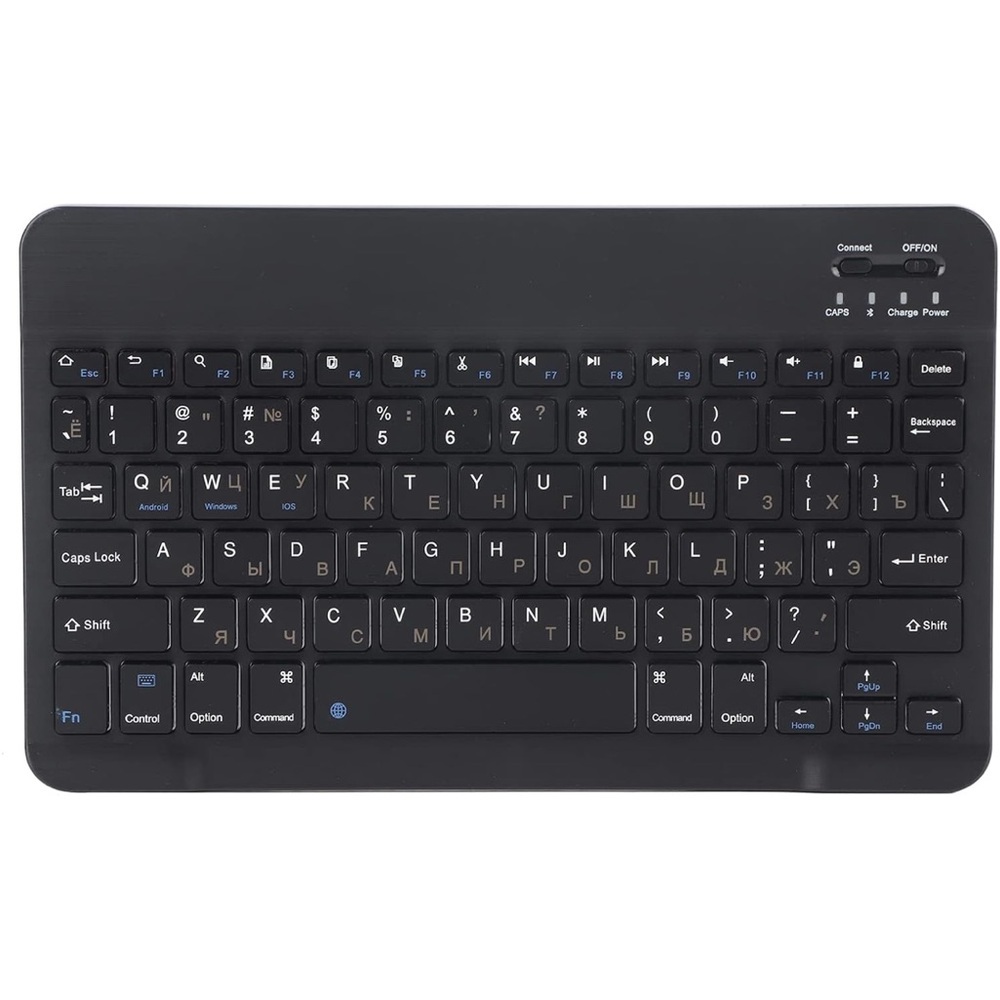 Bluetooth Keyboard Slim Ultra Wide 80 Keys Rechargeable Portable