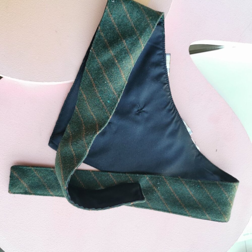 Pet Tuxedo Suit Bandana Bowtie For Dogs & Cats - Adjustable Triangle Scarf Acces - Picture 4 of 5