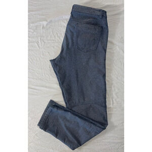 Lululemon LM5608S 5-Pocket Jean Style ABC Pants. Gray Birdseye, Men's 32X32. GUC