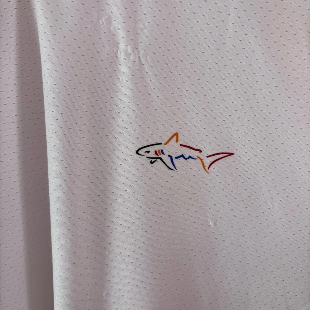 Greg Norman Collection White Performance Shirt - Picture 2 of 4