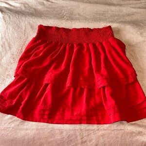 Red Entro Skirt