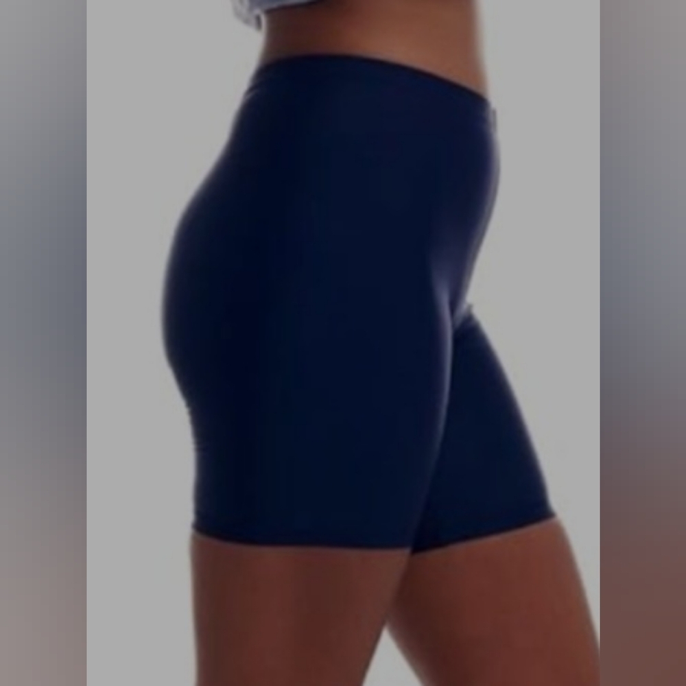NWOT Navy Blue SwimShort/Bike Shorts