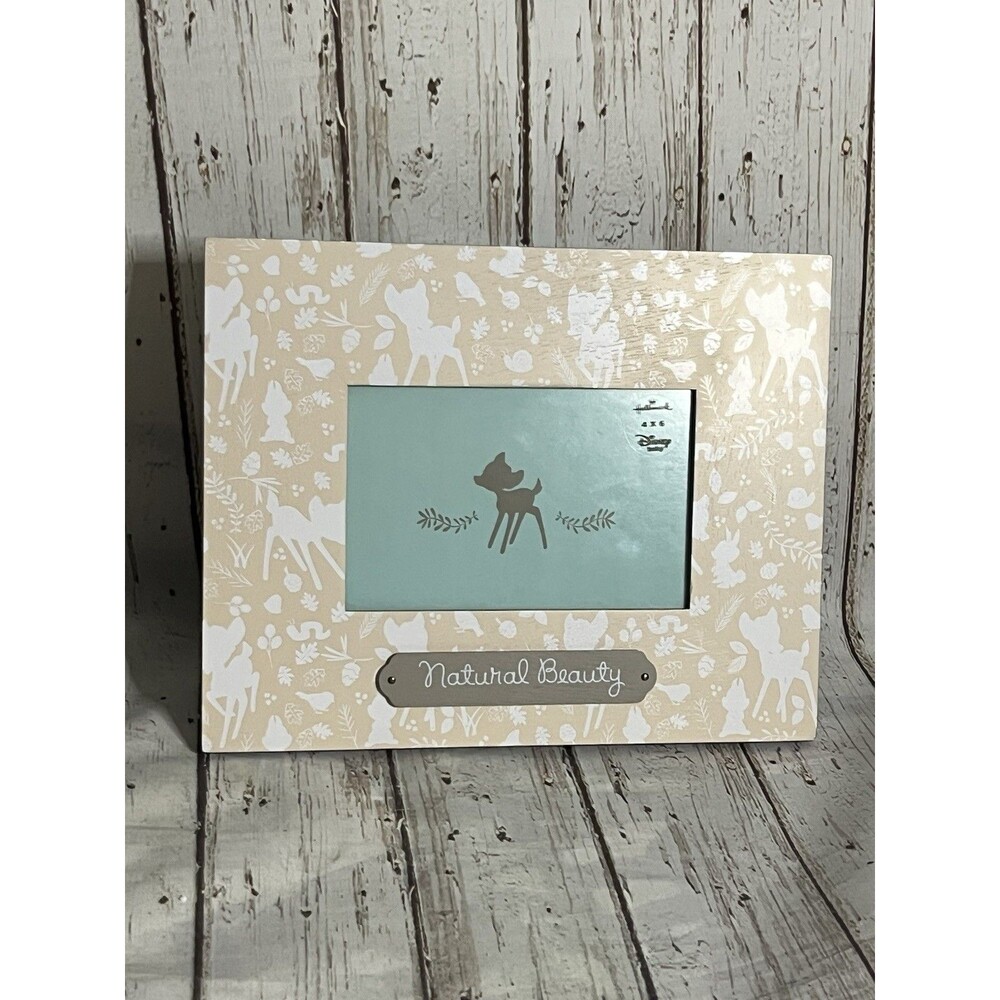 Disney Bambi Hallmark 4x6 Picture Frame Baby Natural Beauty