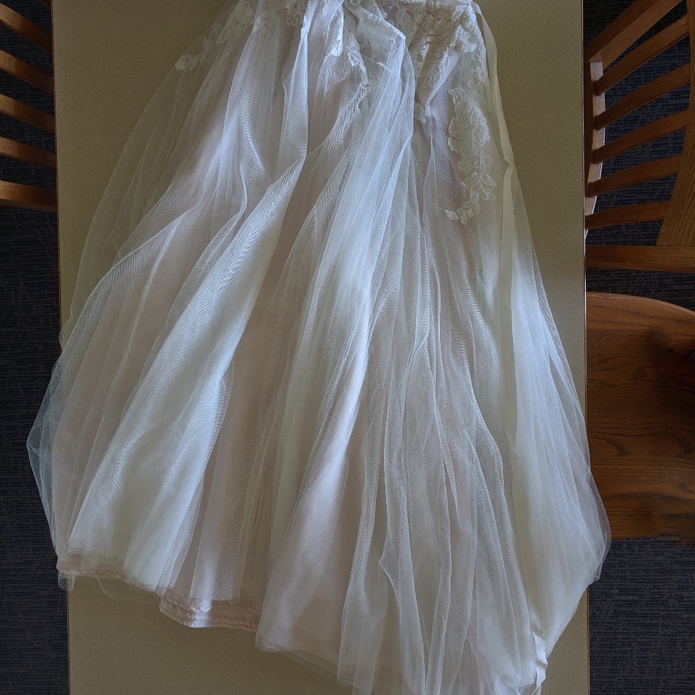 Bhldn Willow Ivory Lace Wedding Gown - Picture 7 of 7