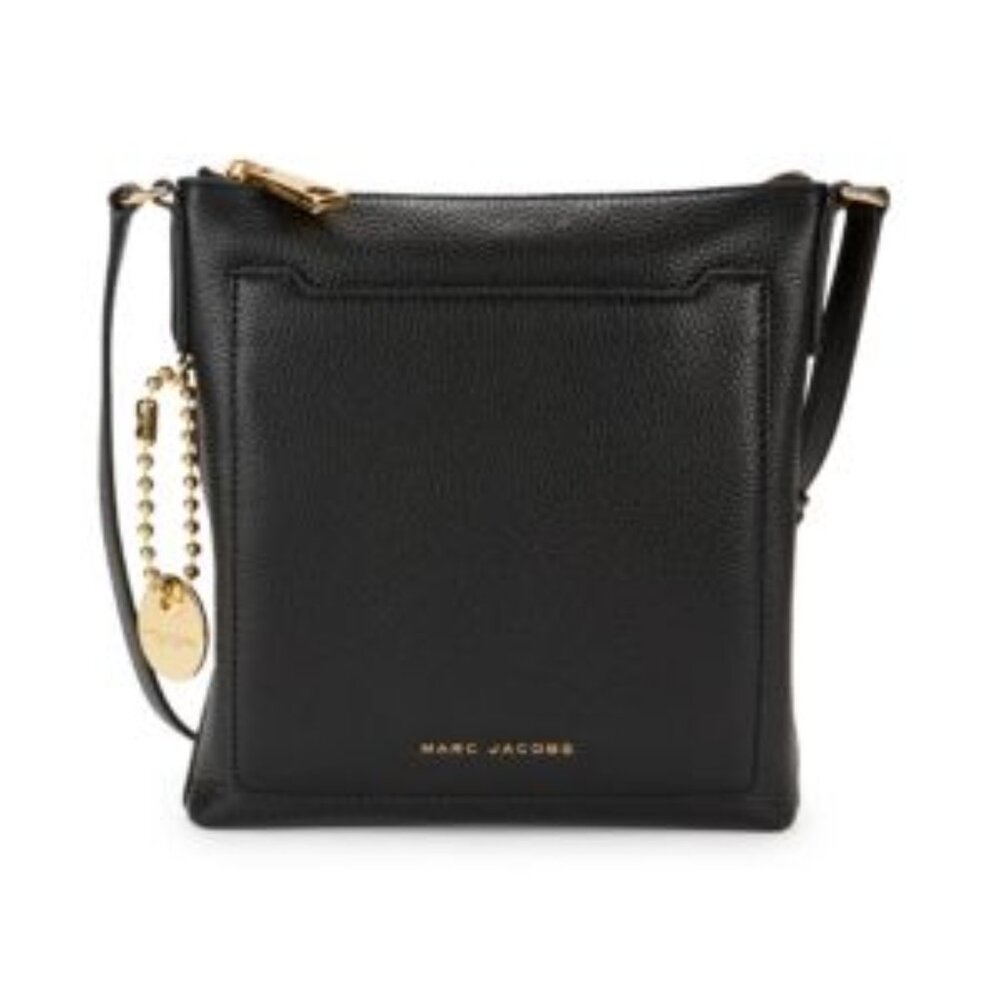 Marc Jacobs Tourist Leather Crossbody Bag with COA