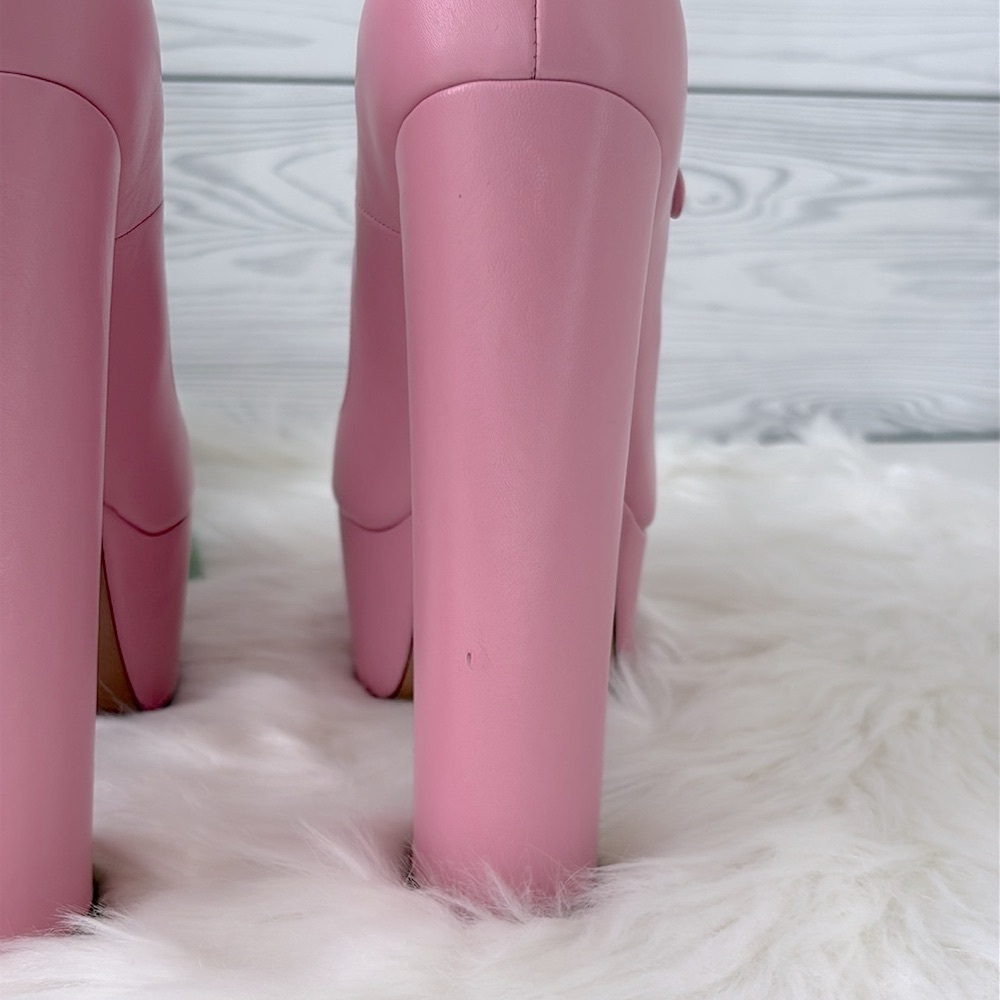 Andrea Wazen “Double Jeu” Platform Mary Jane Pumps - Picture 8 of 11