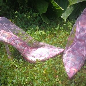Aldo×Barbie Rhinestone High Heels