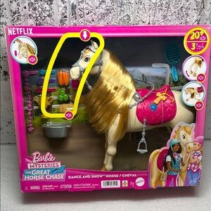 Barbie Mysteries the Great Horse Chase Interactive Toy Horse with Sounds
