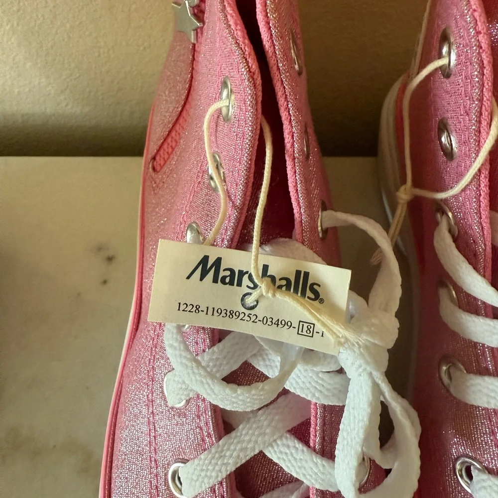 Marshalls Pink Kids Sneakers - Picture 9 of 13