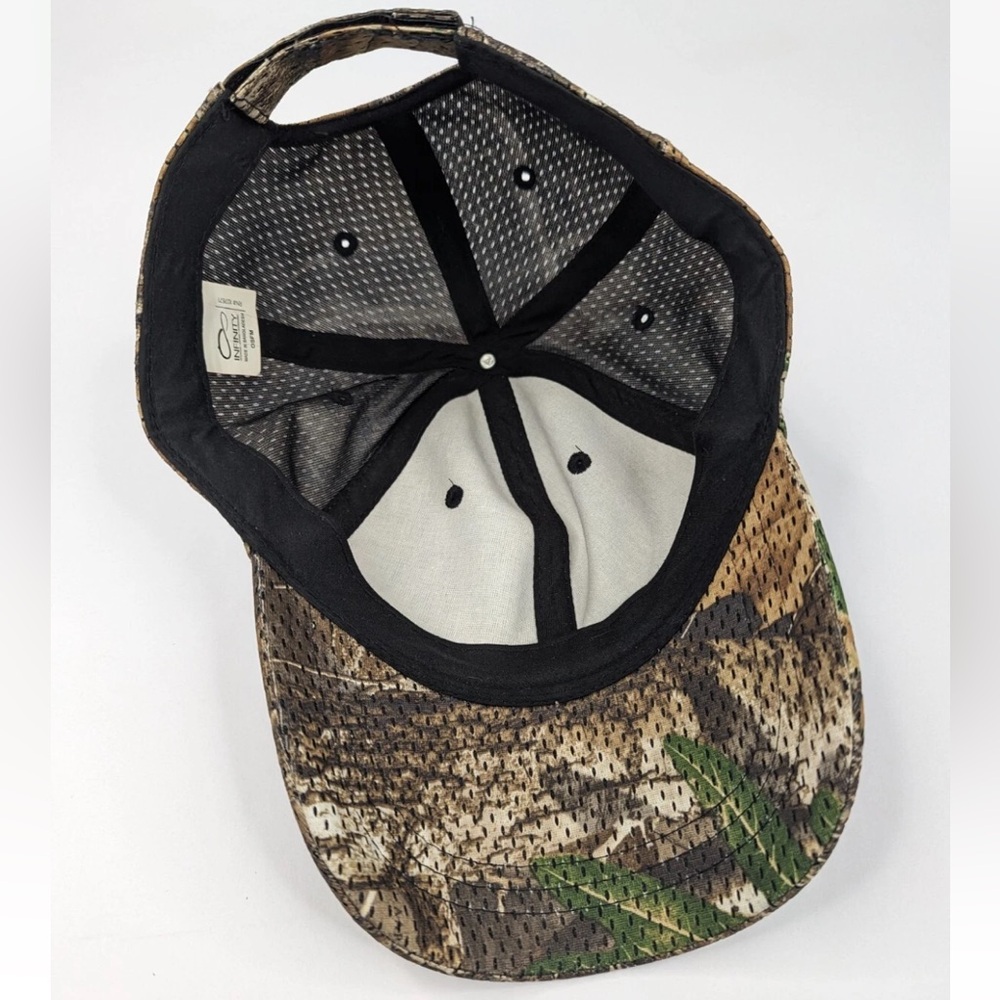 INFINITY Brown and Green Mesh Camouflage Baseball Hunting Hat - Picture 7 of 9