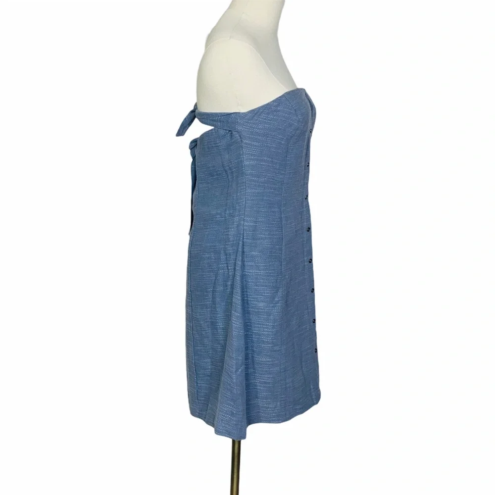 ASTR The Label Off the Shoulder Mini Dress 1322 - Picture 4 of 7
