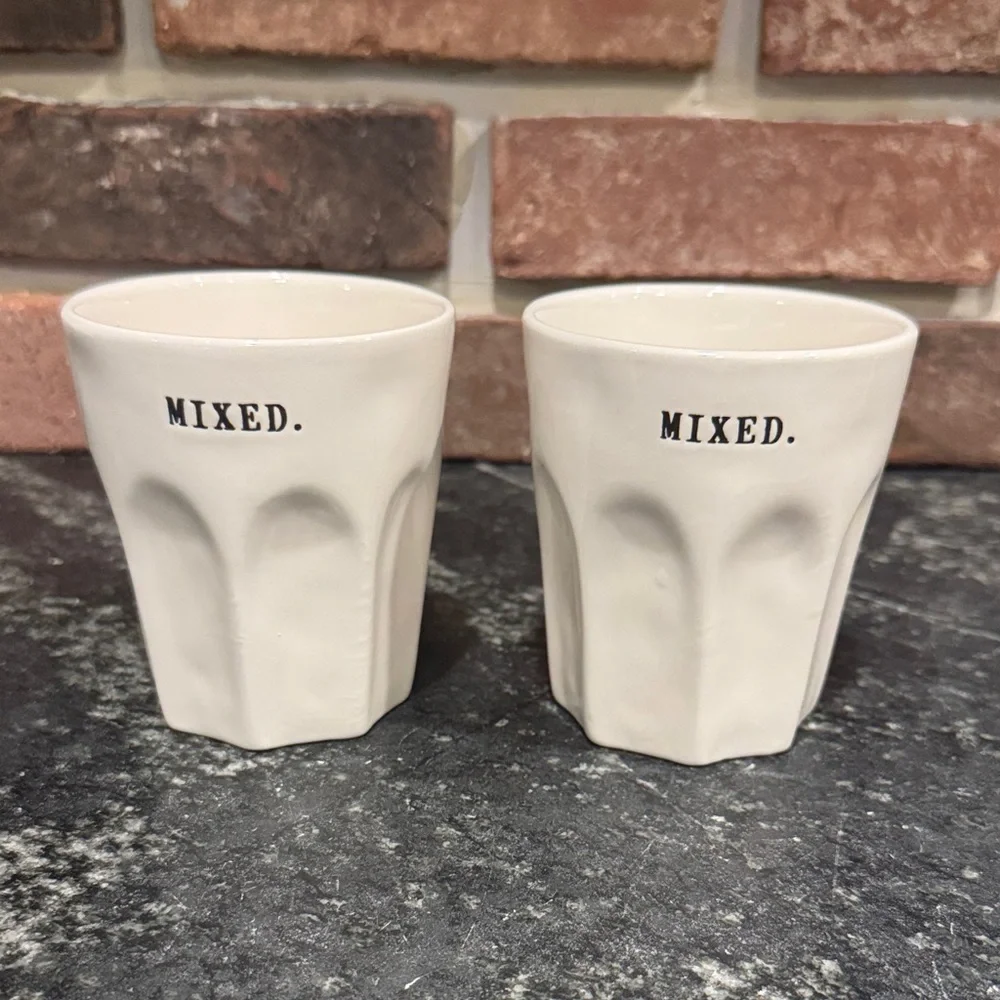 Rae Dunn cocktail glasses - Picture 1 of 4