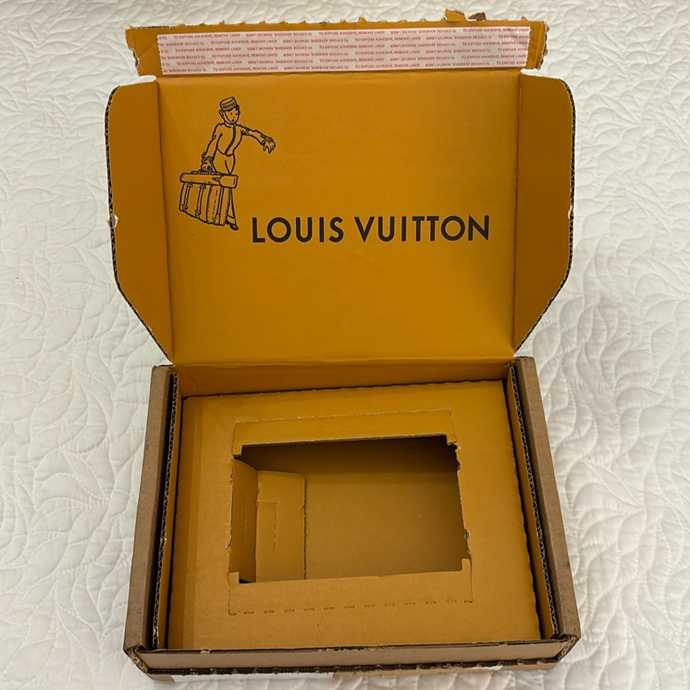 Louis Vuitton Gold Gift Box