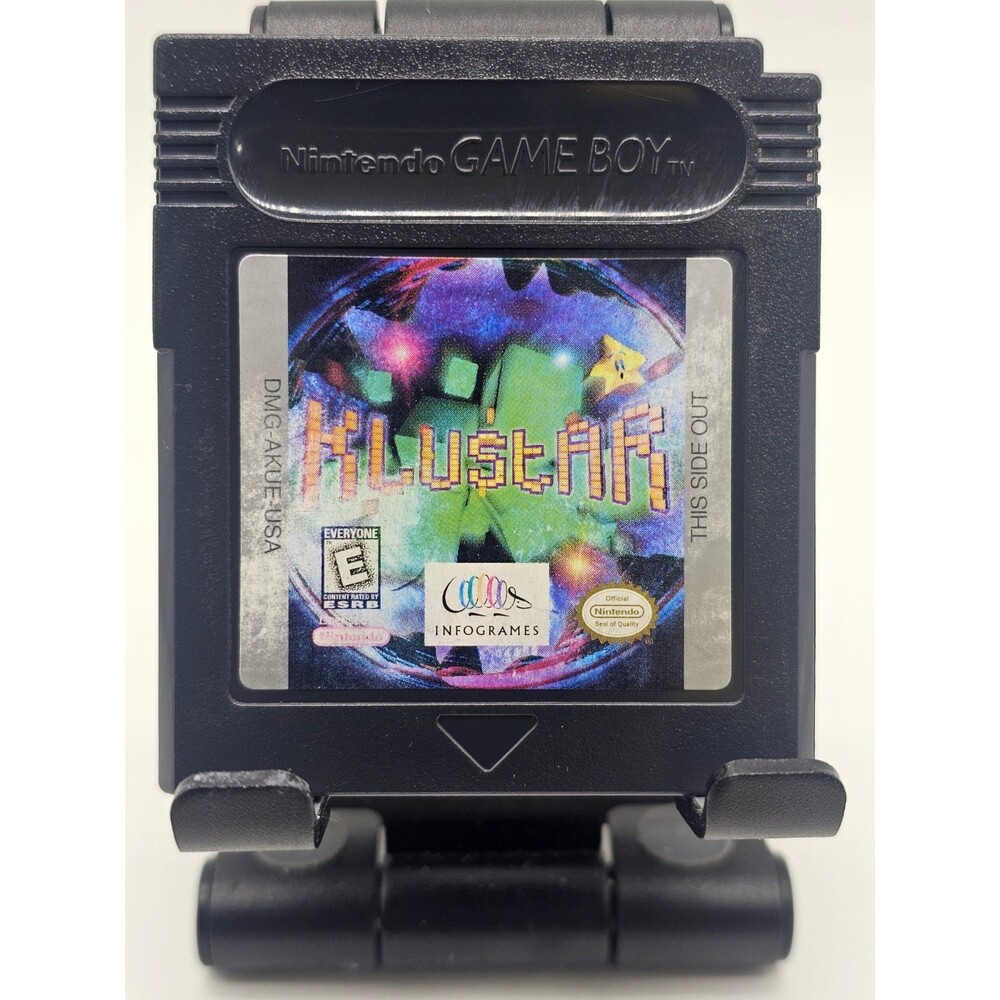 Klustar (Nintendo Game Boy, 1999)  - Tested - Working - Authenticated