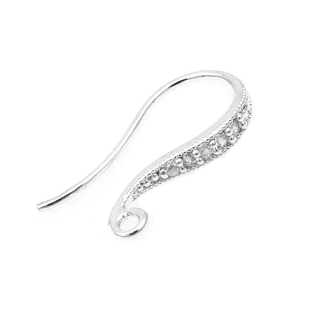 Glamourous CZ Diamond Cluster Dangle Earrings Nadri Style - Picture 3 of 7