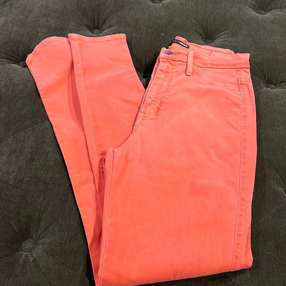 Fashion nova high waisted faded dyed jeans size 11 NWOT
