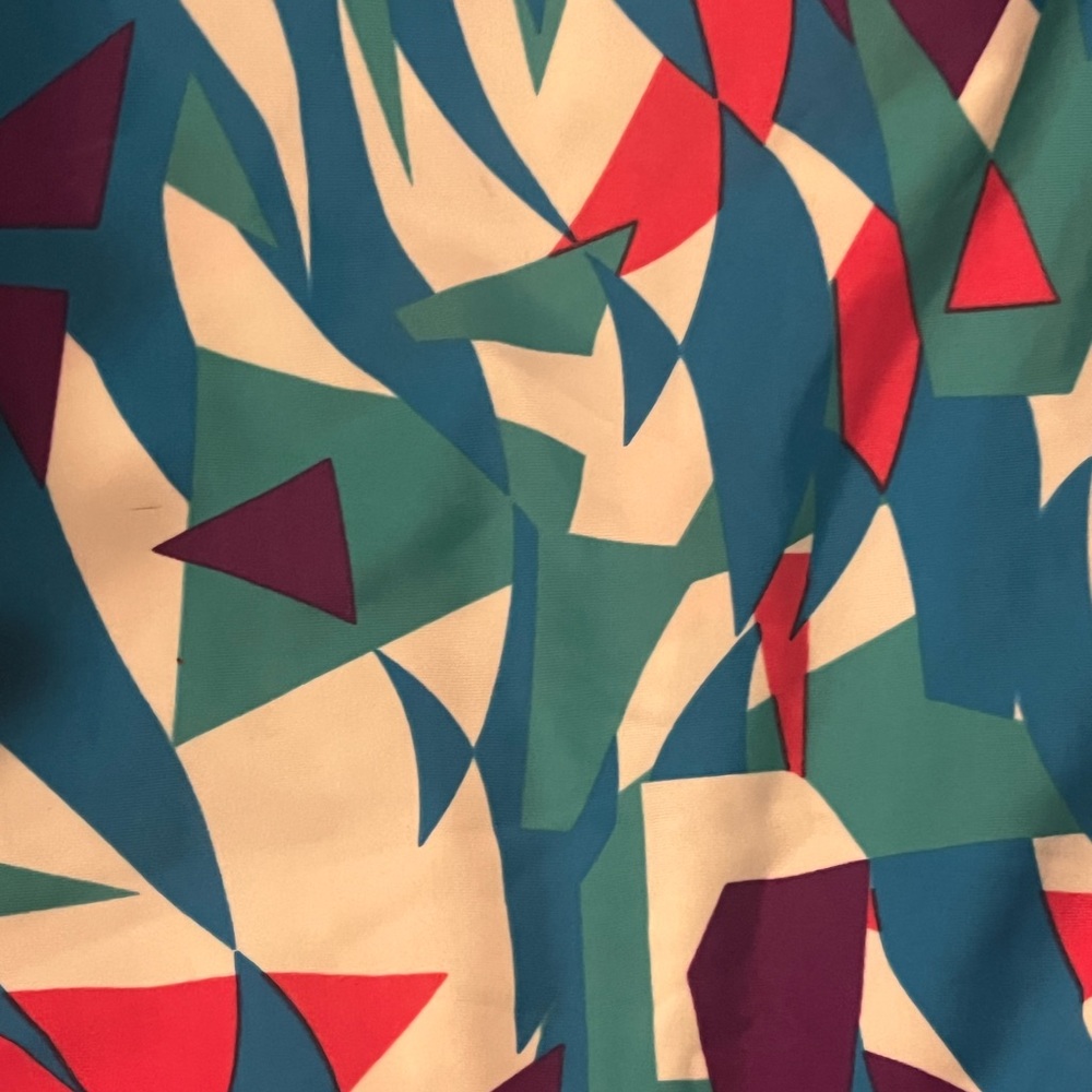 Colorful Geometric Women's Swimwear - Picture 6 of 13