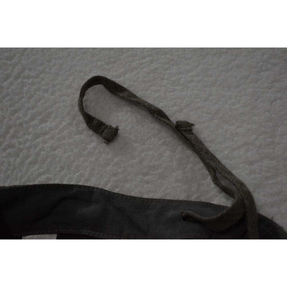 Lucky Brand Hawaiian Shorts Mens Size 32 Linen Viscose Blend Gray Draw Strings - Picture 3 of 7