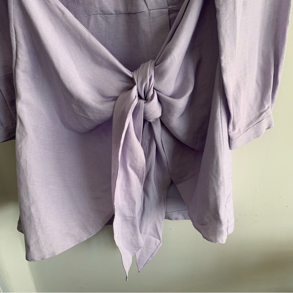 L'Academie Light Purple Mini Dress - Picture 6 of 16