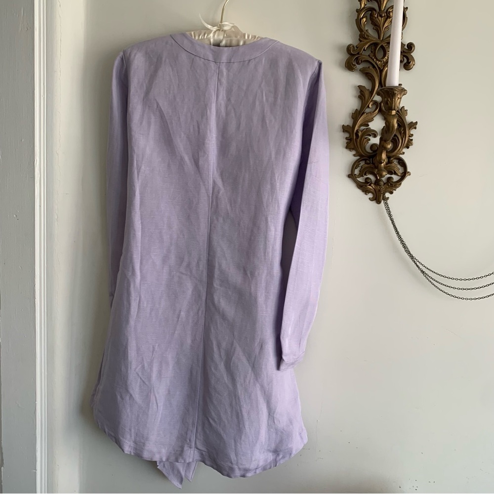L'Academie Light Purple Mini Dress - Picture 7 of 16