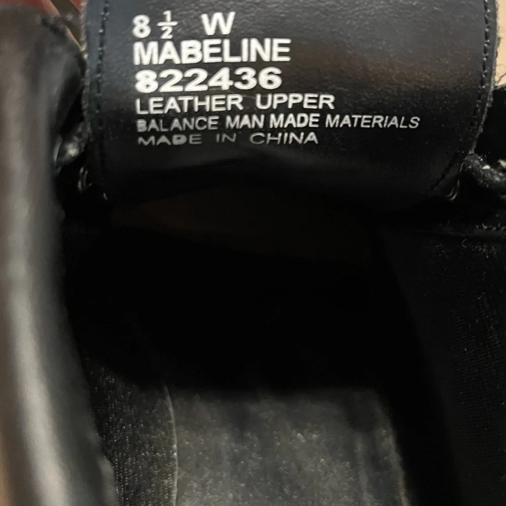 Black Leather Women’s Shoes - Picture 5 of 5