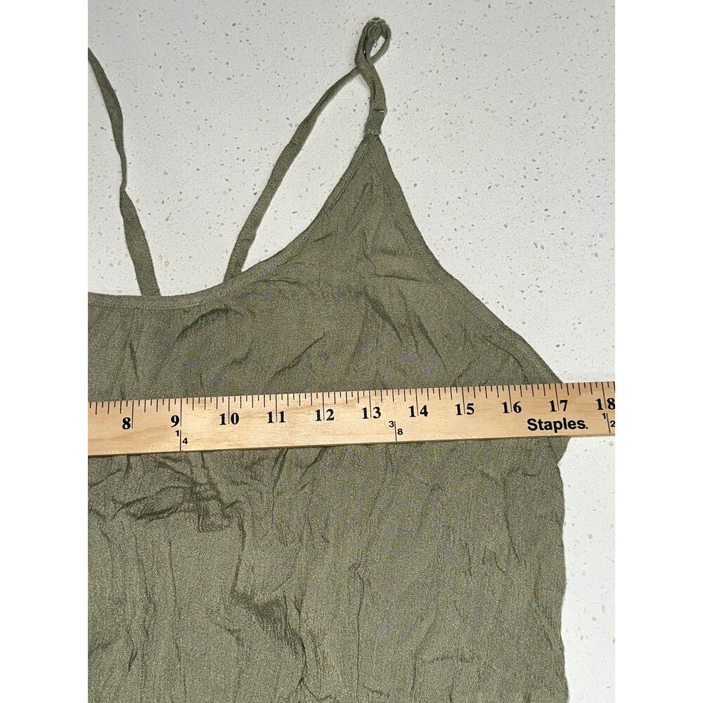 prAna Fernie Wide Leg Jumpsuit Romper Sweet Agave Large Beach Coverup NWT - Picture 13 of 14
