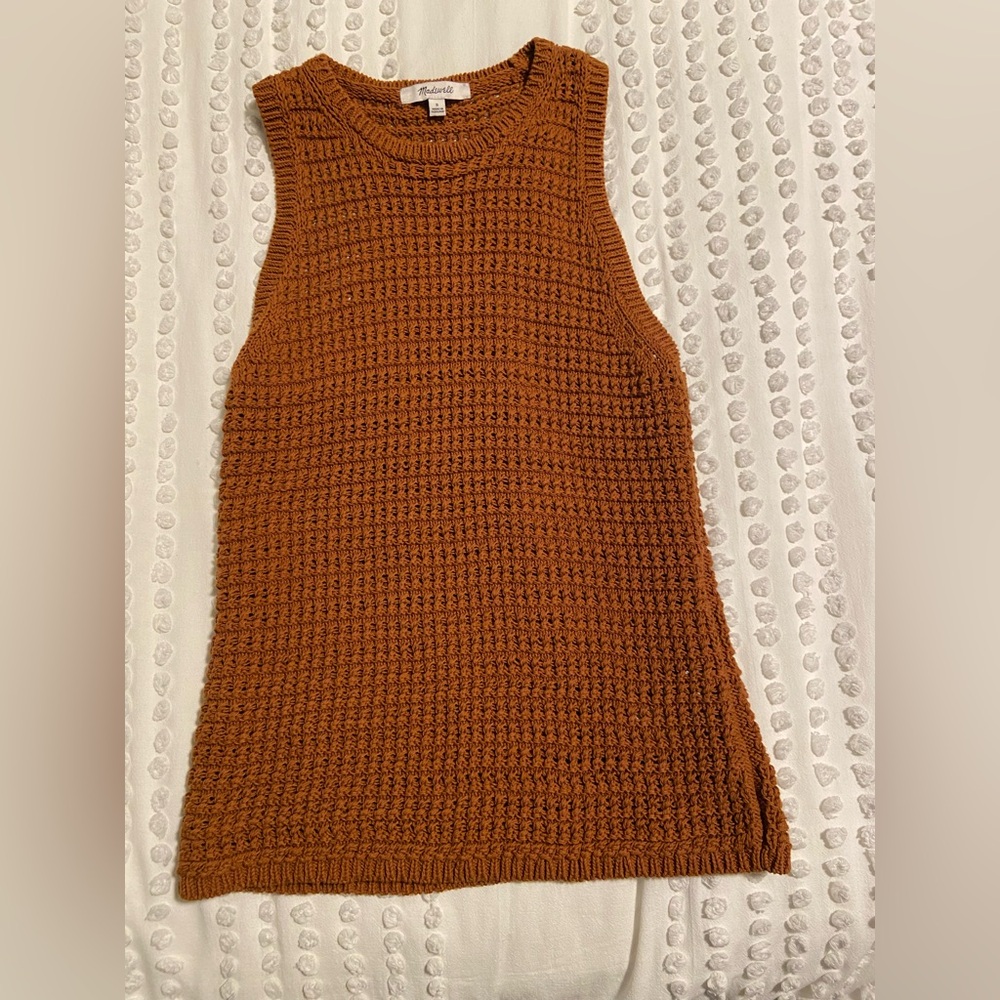 Madewell Crochet Tank NWOT