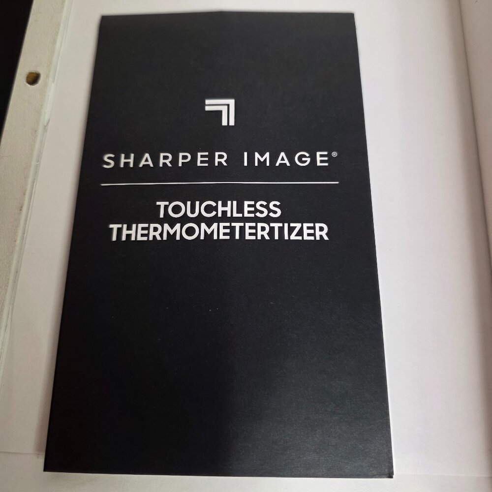 Sharper Image Touchless Thermometer NWT - Picture 4 of 5
