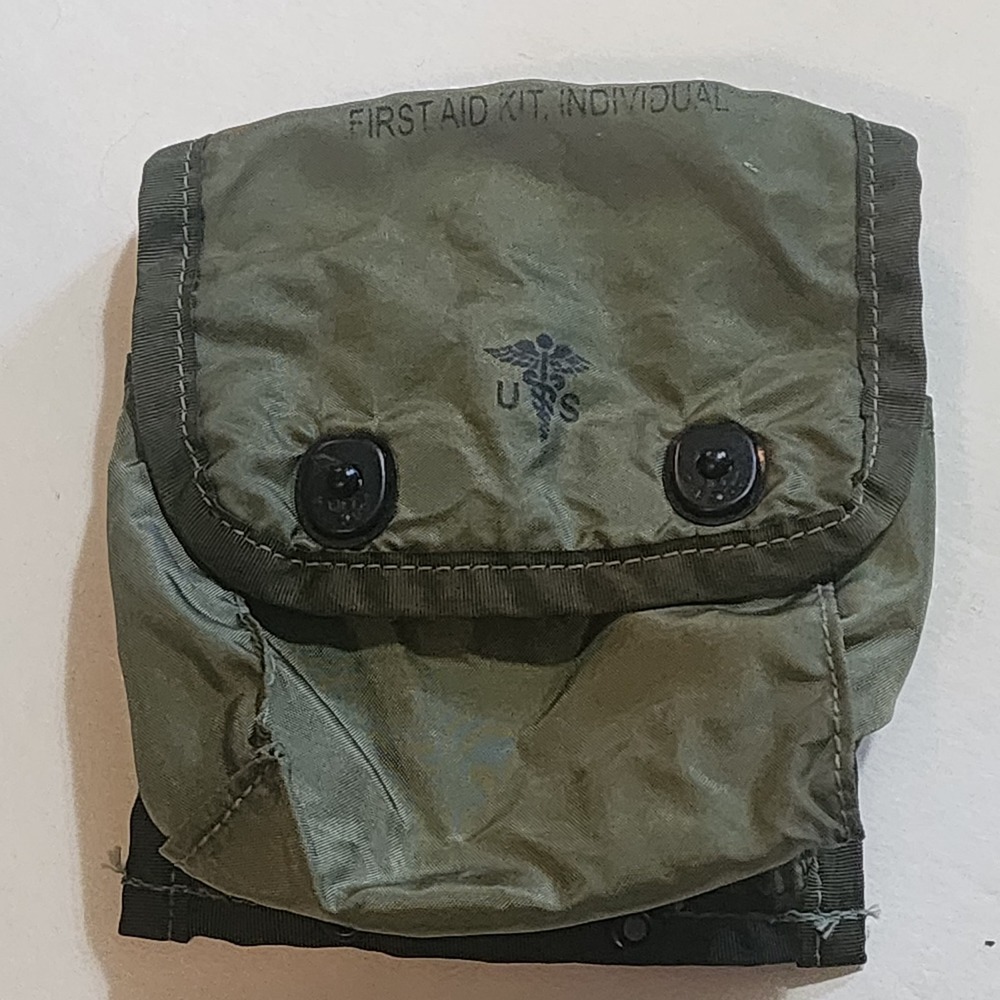 10 US Military Individual First Aid Kit IFAK Medic Pouch KIT OD 6545-01-094-6142