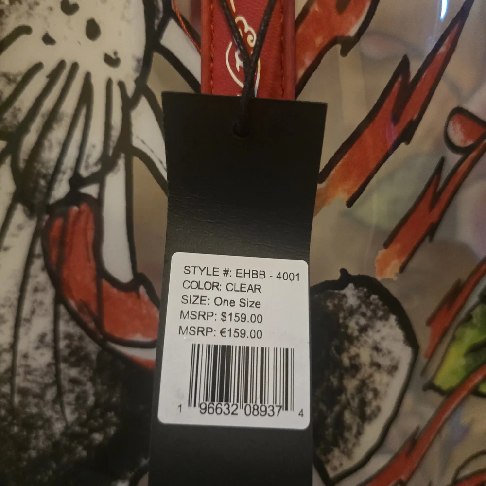 Ed Hardy Multicolor Graphic Tote - Picture 3 of 5