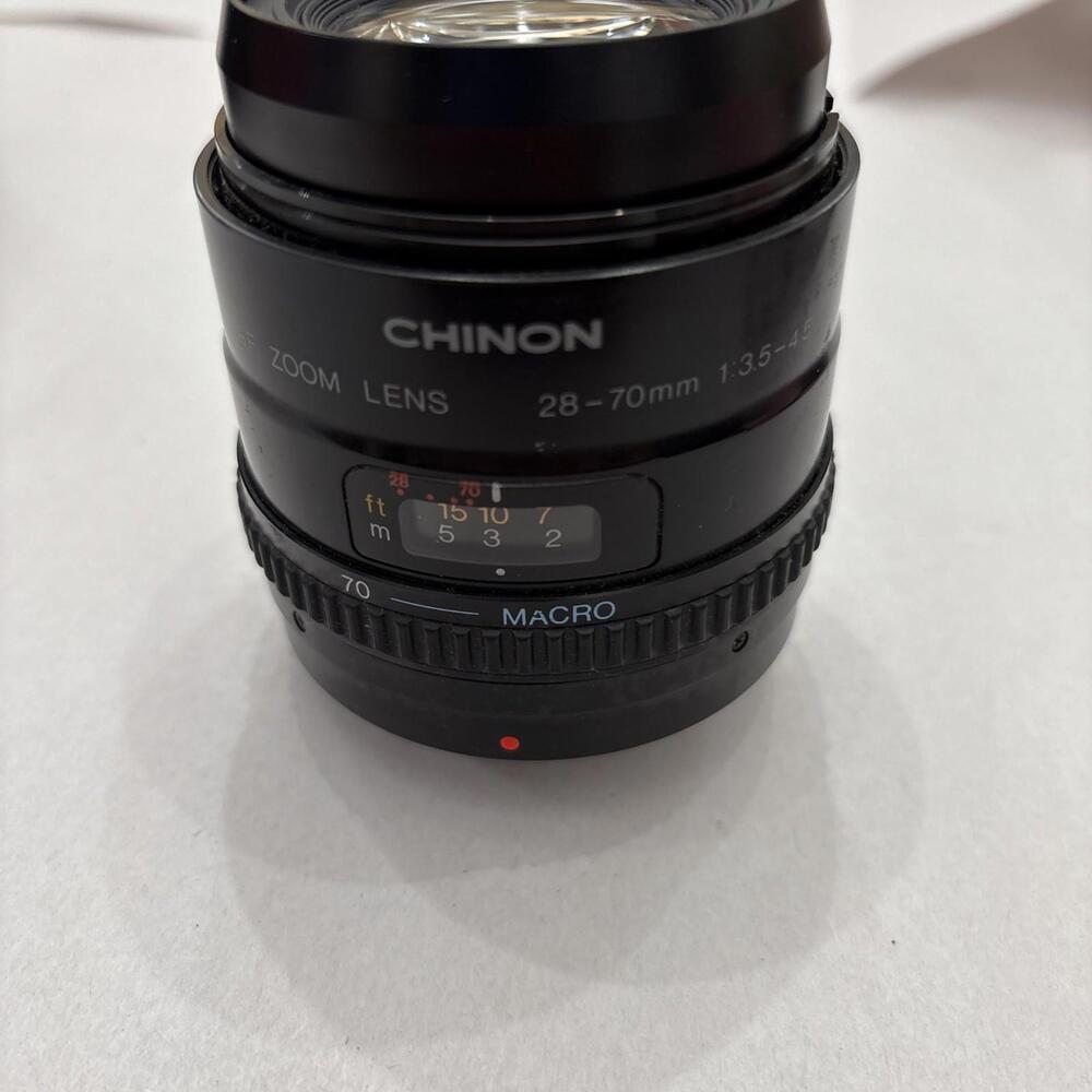 Chinon AF F:28-70mm, 1:3.5-4.5 Macro Zoom Lens