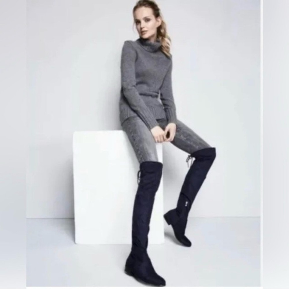 Marc Fisher Black Over the Knee Boots size 6