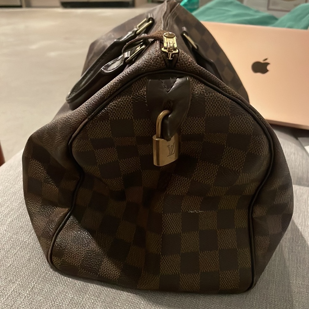 Louis Vuitton Brown Checkered Bag - Picture 2 of 4
