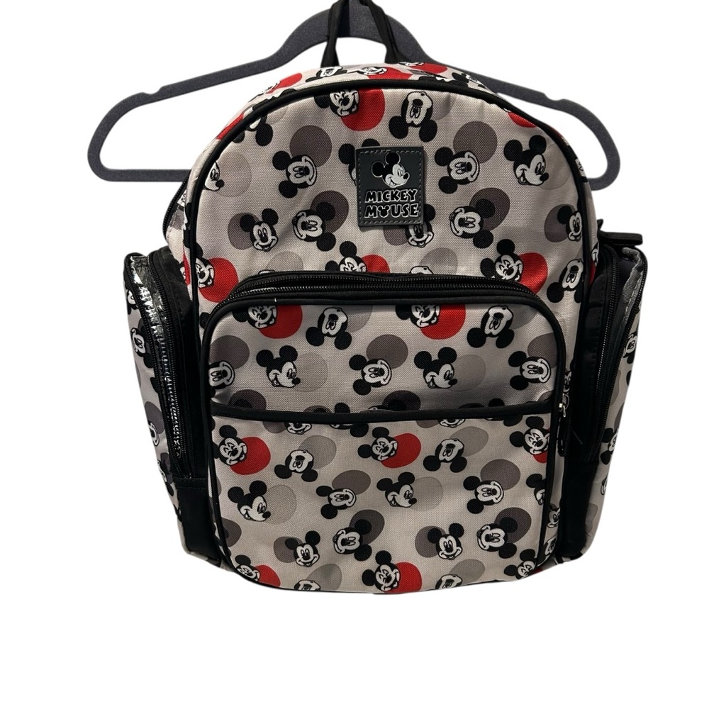 Disney Baby Mickey Mouse‎ Diaper Bag Backpack with Bottle Holders
