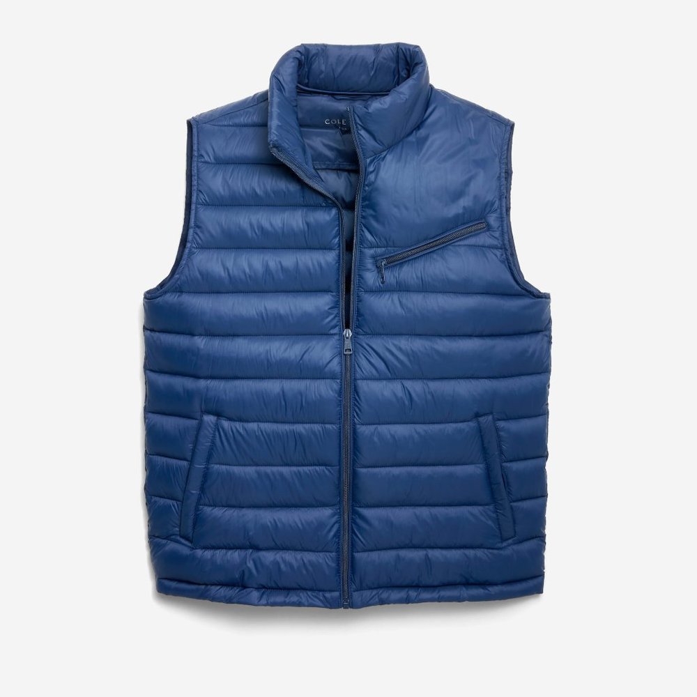 Cole Haan Men's Quilted Zip-Up Vest Size XXL NWT