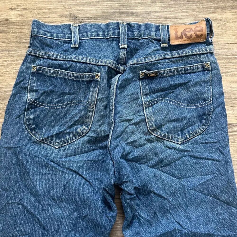 Vintage 70s Lee Riders Denim Jeans Size 30X27 - Picture 2 of 8