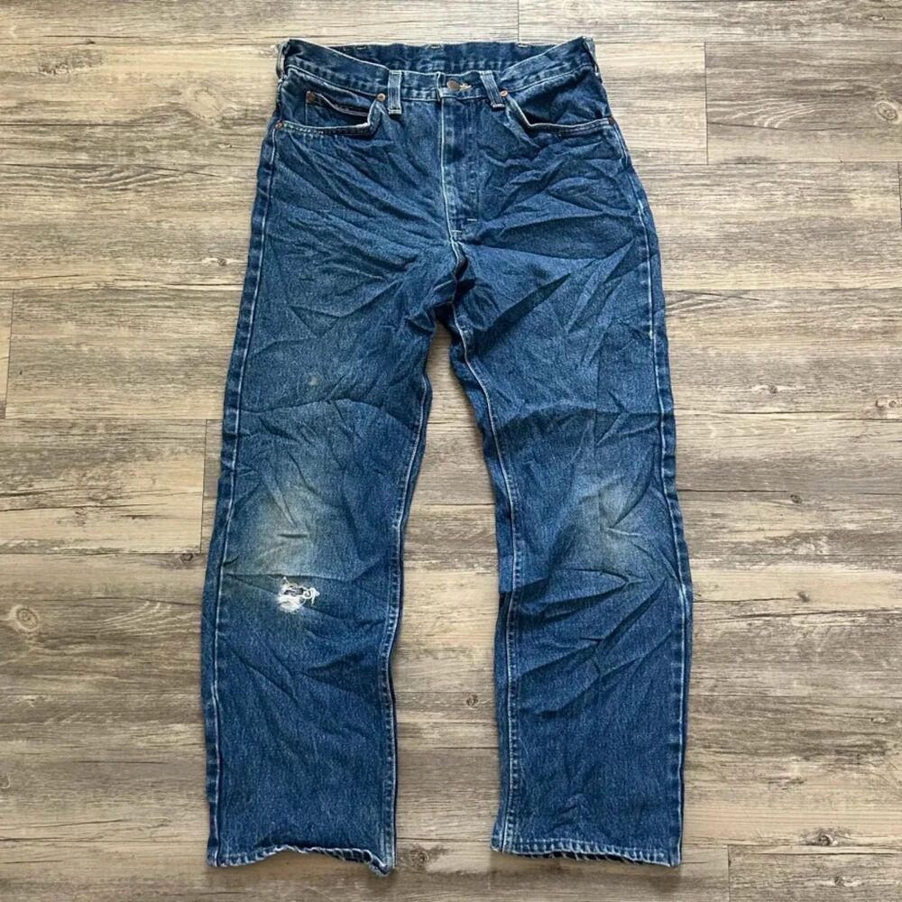 Vintage 70s Lee Riders Denim Jeans Size 30X27 - Picture 4 of 8