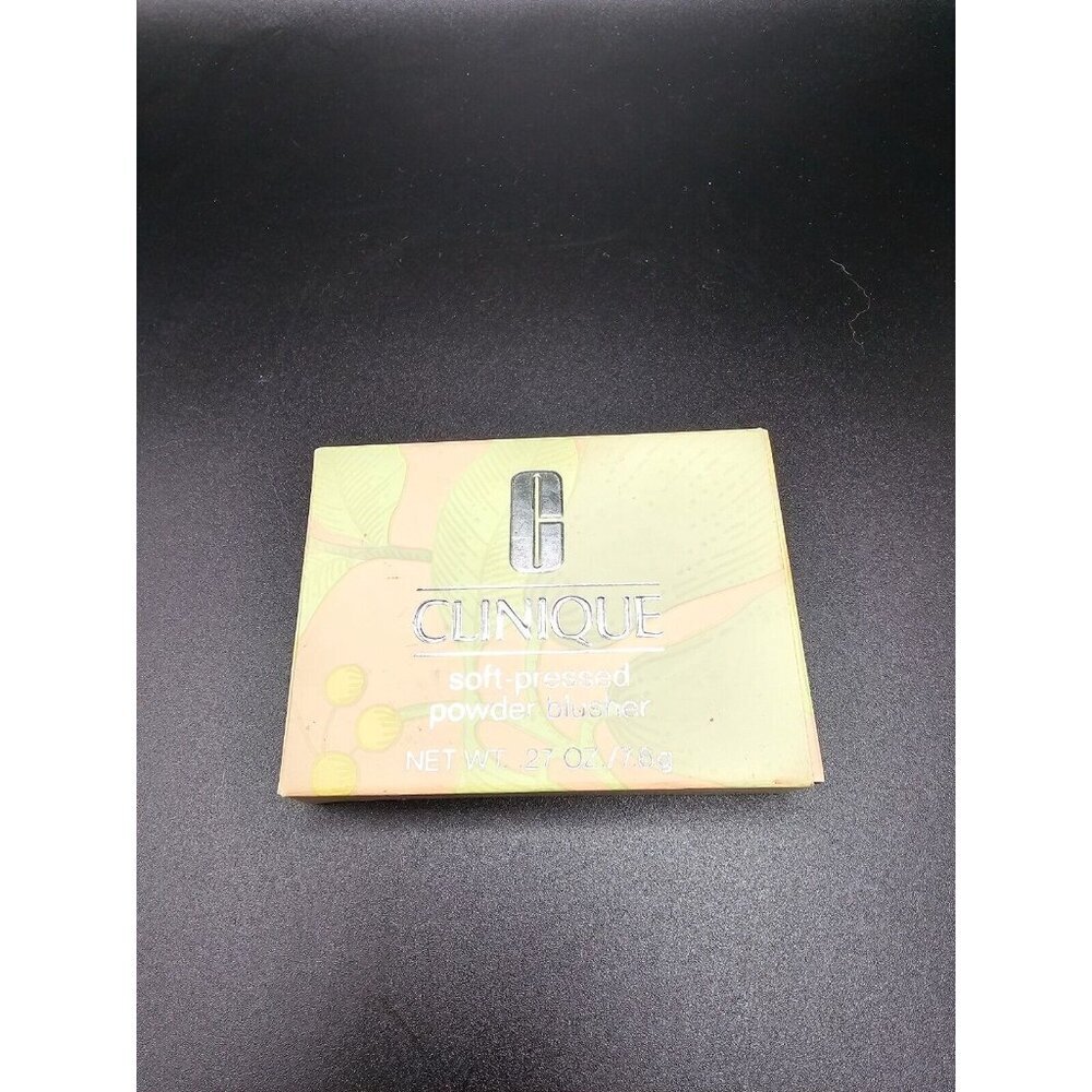 CLINIQUE SOFT-PRESSED POWDER BLUSHER 14‎ GOLD RUST .27 oz
