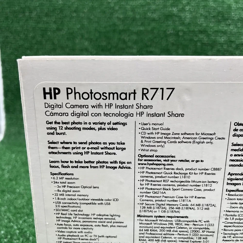 HP PhotoSmart R707 5.1MP Digital Camera With HP Instant Share For Parts - Picture 11 of 16