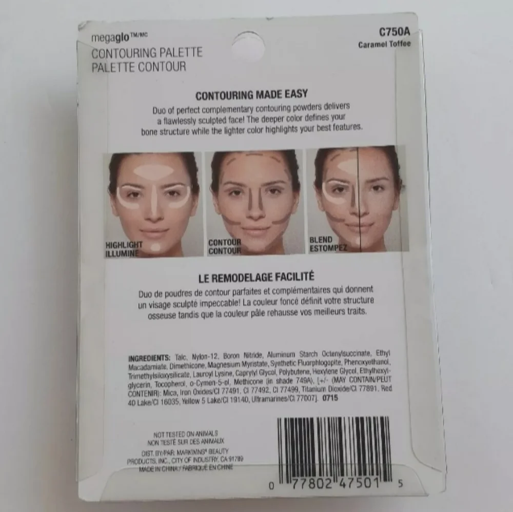 2/$20 Wet n Wild Mega Glo Contouring Palette Contour C750A CARAMEL TOFFEE 0.44Oz - Picture 13 of 13