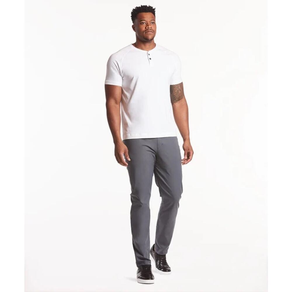 Public Rec Dealmaker 5-Pocket Pants Stretch Performance Gray Size 35x34