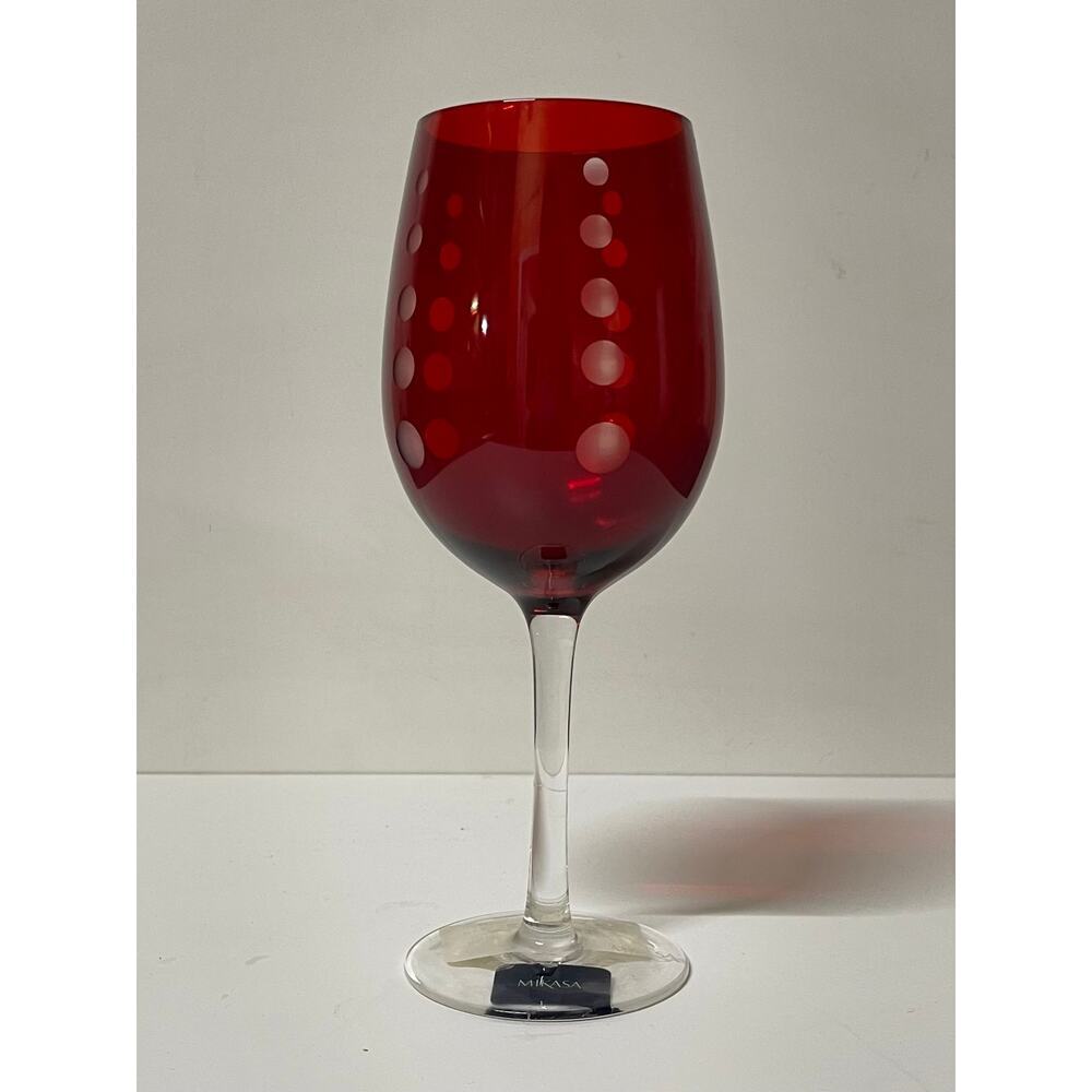 Cheers Ruby Red Wine Glass - KK494