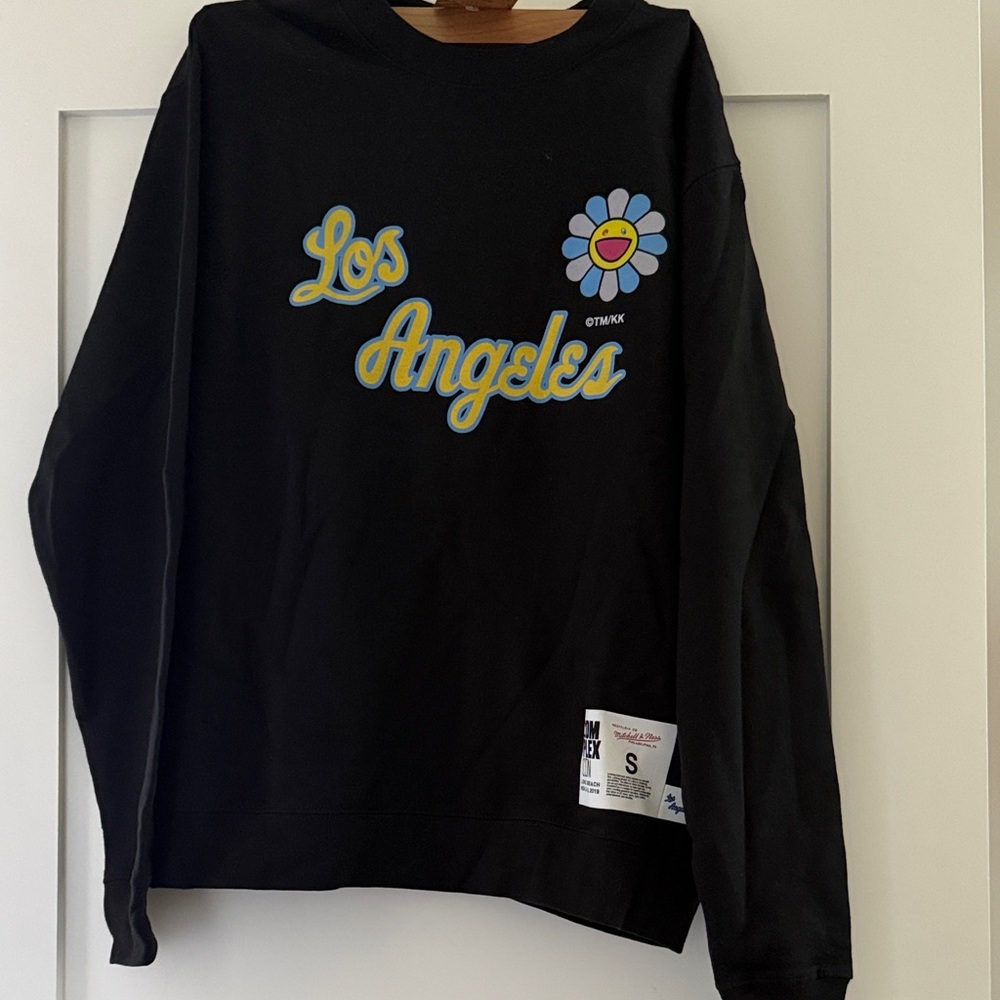 Takashi Murakami ComplexCon x LA Mitchell & Ness Crewneck Sweatshirt size Small
