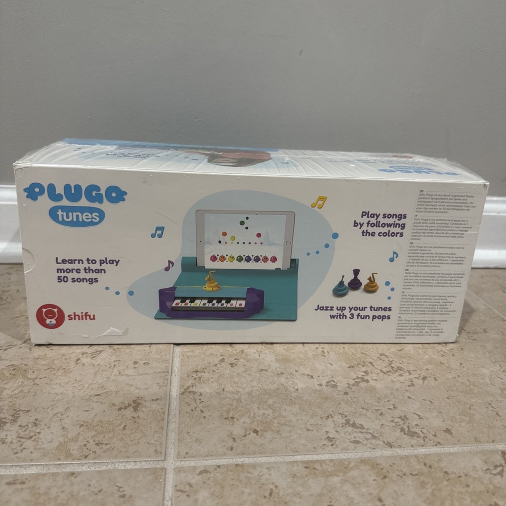 Plugo Tunes by PlayShifu Piano Learning Musical Stem Toy Ages 4-10 NEW SEALED