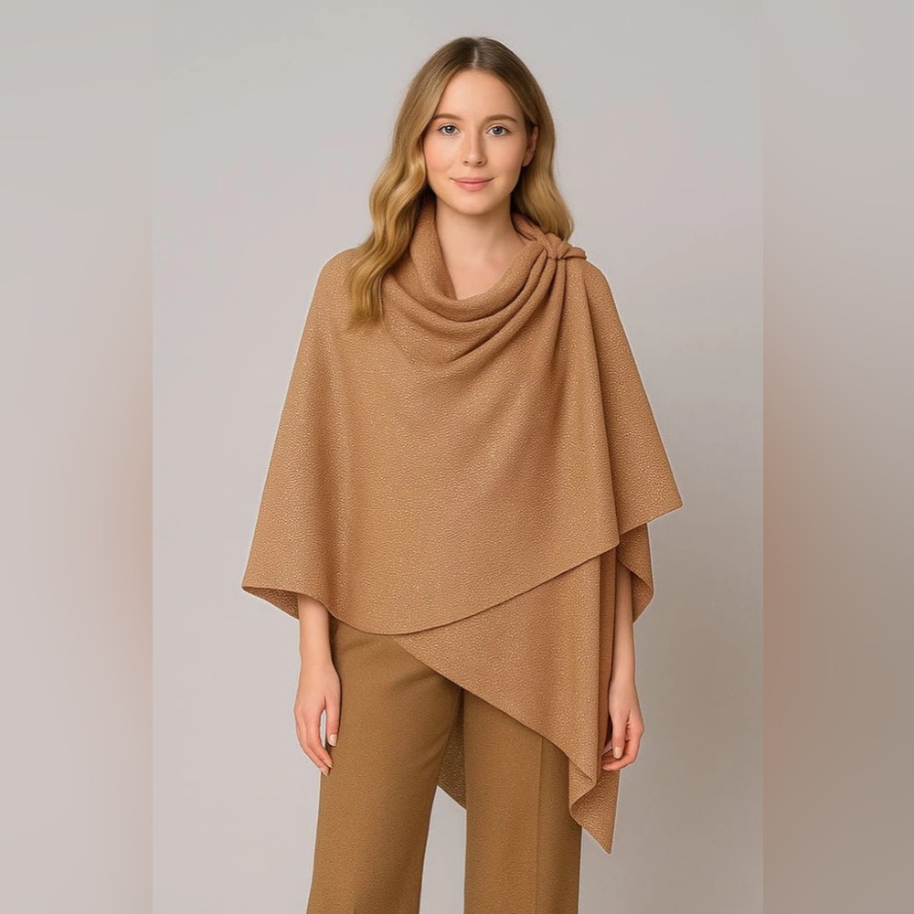 Elegant Tan Women's Sweater